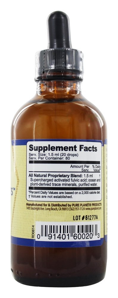 Ionic Elements Ácido Fúlvico - 4 fl. oz. Pure Planet - Imagem 2