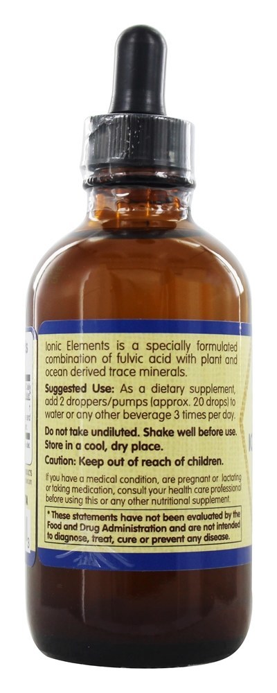 Ionic Elements Ácido Fúlvico - 4 fl. oz. Pure Planet - Imagem 3