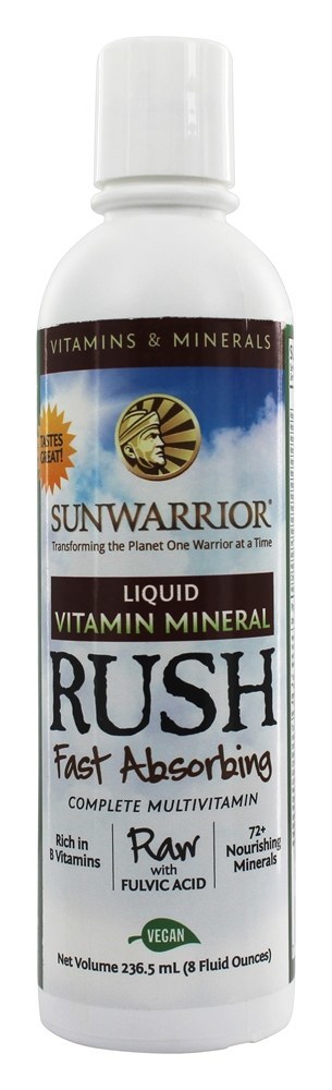 Rush Vitamina & Mineral Líquido - 8 fl. oz. Sunwarrior