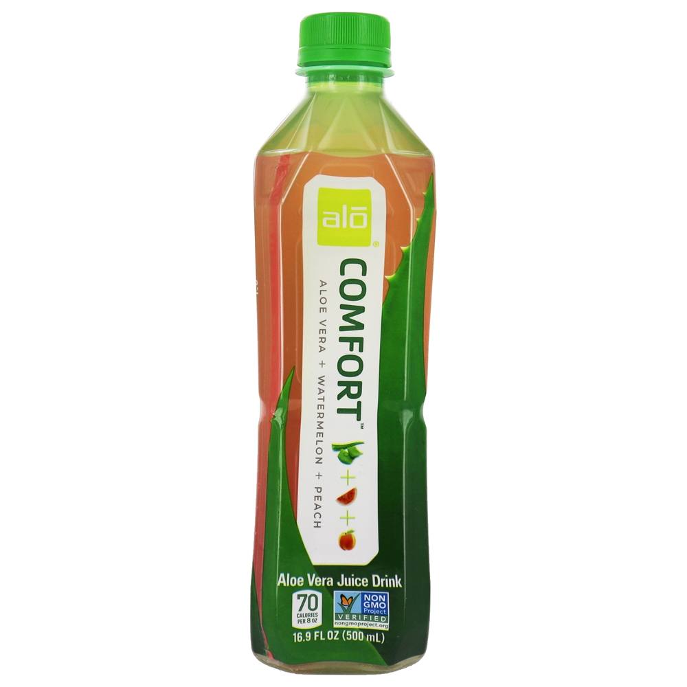Original Aloe Beber Conforto Aloe + Melancia + Pêssego - 16.9 fl. oz. ALO