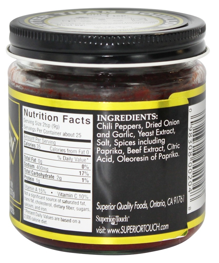 Chili Base - 8 oz. Better Than Bouillon - Imagem 2