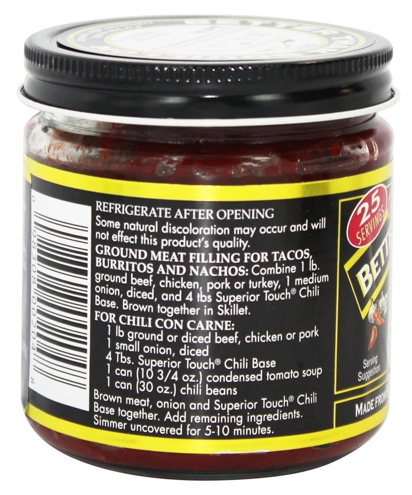 Chili Base - 8 oz. Better Than Bouillon - Imagem 3