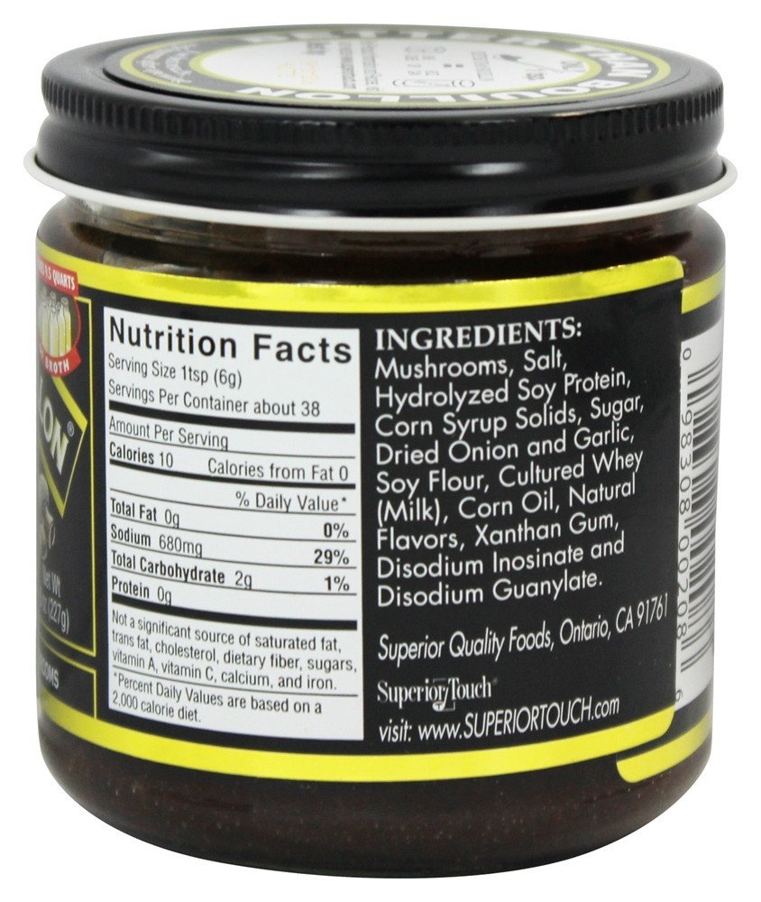 Base de cogumelo - 8 oz. Better Than Bouillon - Imagem 2