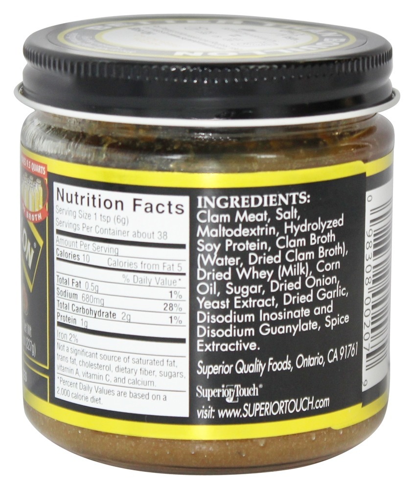 Base de moluscos - 8 oz. Better Than Bouillon - Imagem 2