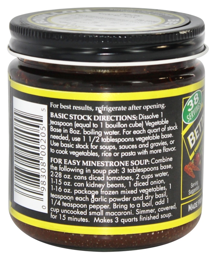 Base vegetal - 8 oz. Better Than Bouillon - Imagem 3