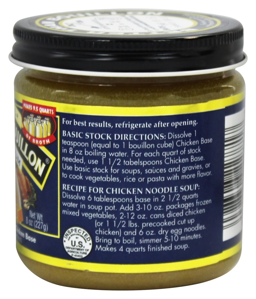 Base de Frango Reduzida de Sódio - 8 oz. Better Than Bouillon - Imagem 3