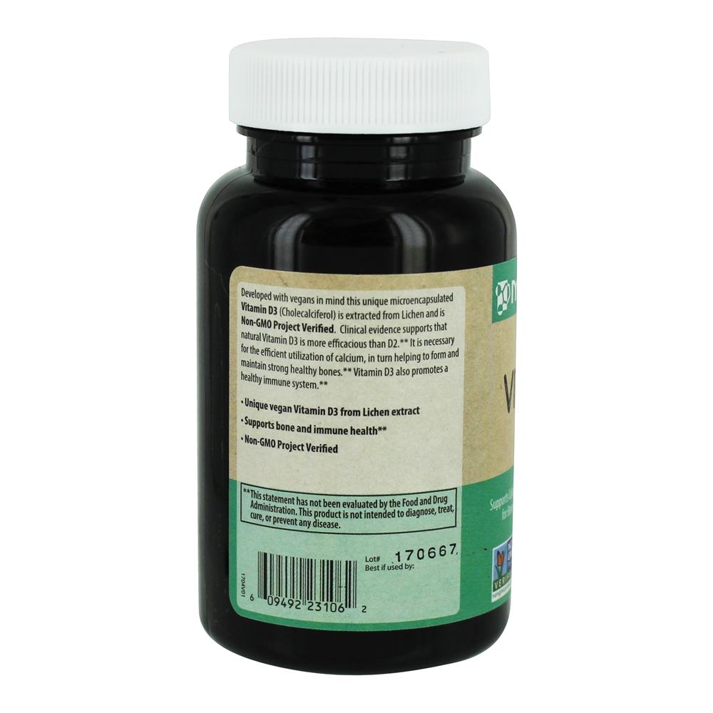 Vitamina D3 Vegana para Absorção de Cálcio e Saúde Óssea 5000 UI - Cápsulas vegetarianas 60 MRM - Imagem 3