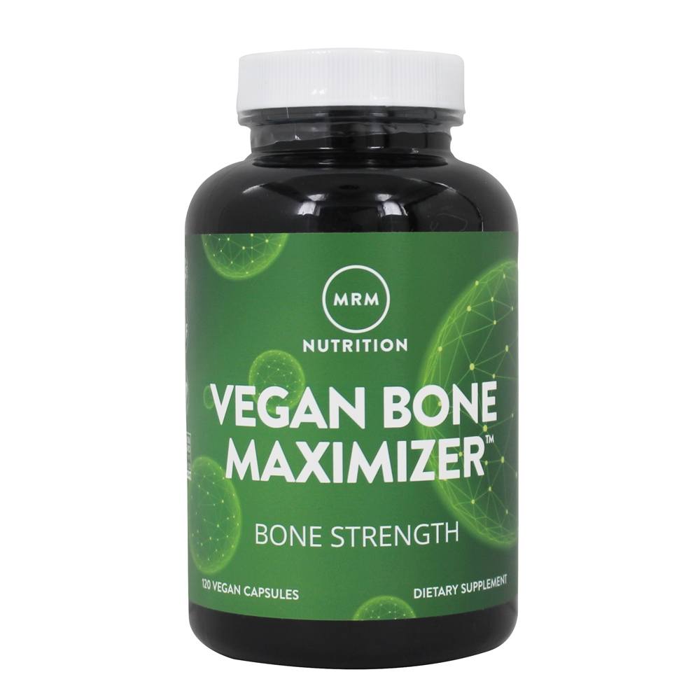 Maximizador de Osso Vegano com Algas Calcificadas Orgânicas - Cápsulas Vegan 120 MRM
