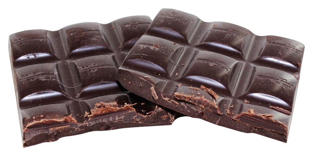 Barra de chocolate escuro 72 % Nibs de cacau de cacau - 3 oz. Endangered Species - Imagem 3