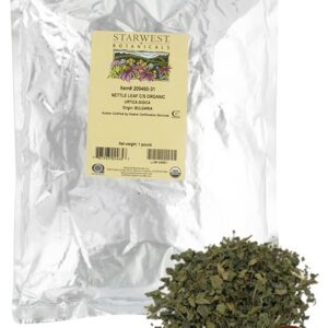 Folha de Urtiga em Granel C / S Orgânica - 1 lb. Starwest Botanicals