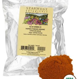 Comprar granel paprika em pó orgânico - 1 lb. Starwest botanicals preço no brasil alimentos & lanches temperos e especiarias suplemento importado loja 79 online promoção -