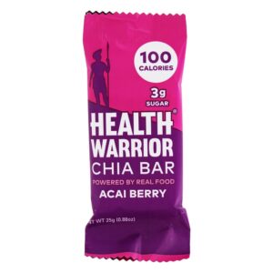 Chia Bar Açaí Berry - 0.88 oz. Health Warrior
