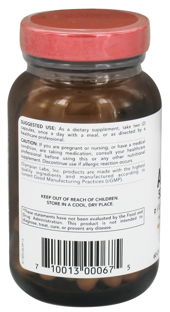Agmatina 500 mg. - Cápsulas 60 Olympian Labs - Imagem 3