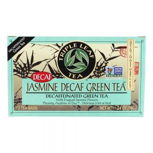 Comprar chá verde de jasmim descafeinado - 20 saquinhos de chá triple leaf tea preço no brasil chás chai chás e café suplemento importado loja 239 online promoção -