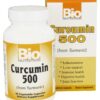 Comprar curcumina de turmeric 500 mg. - cápsulas vegetarianas 50 bio nutrition preço no brasil ervas suporte para articulações suplemento importado loja 11 online promoção -