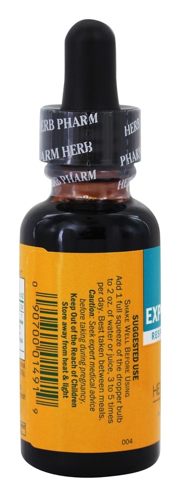 Extrato Líquido Expectorante Para o Pulmão Para Suporte ao Sistema Respiratório - 1 fl. oz. Herb Pharm - Imagem 3