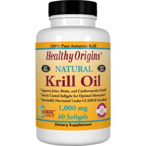 Comprar óleo de krill natural 1000 mg. - 60 softgels healthy origins preço no brasil óleo de krill suplementos nutricionais suplemento importado loja 21 online promoção -