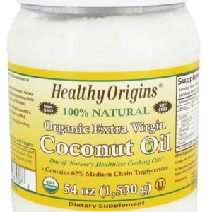 Comprar óleo de coco extra virgem orgânico - 54 fl. Oz. Healthy origins preço no brasil óleo de coco suplementos nutricionais suplemento importado loja 219 online promoção -