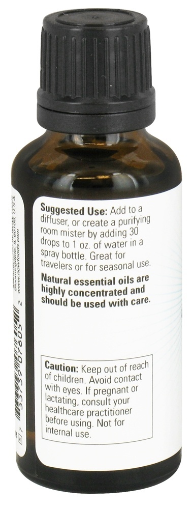 Purificação Essencial óleo Misturar Limpar o Ar - 1 fl. oz. NOW Foods - Imagem 3