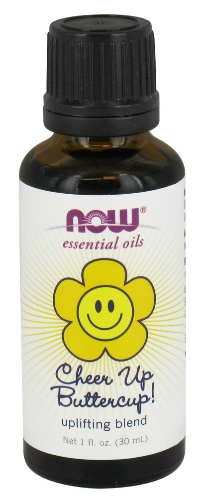 Edificante Essencial óleo Misturar Alegrar Acima Ranúnculo - 1 fl. oz. NOW Foods