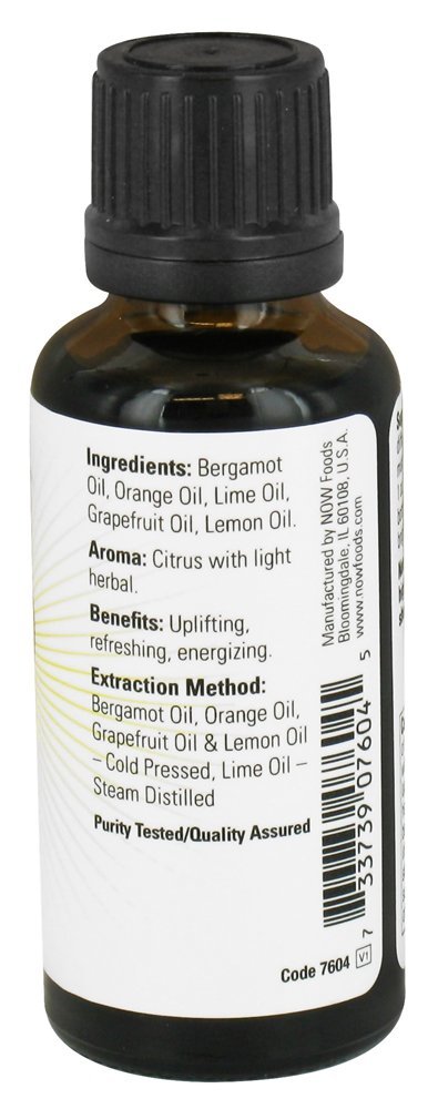 Edificante Essencial óleo Misturar Alegrar Acima Ranúnculo - 1 fl. oz. NOW Foods - Imagem 2