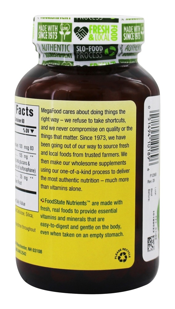Cromo GTF - 60 Tablets MegaFood - Imagem 3