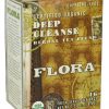 Comprar certificado orgânico de ervas chá misturar profundidade limpar cafeína-livre - 16 saquinhos de chá flora preço no brasil chás digestivos chás e café suplemento importado loja 9 online promoção -