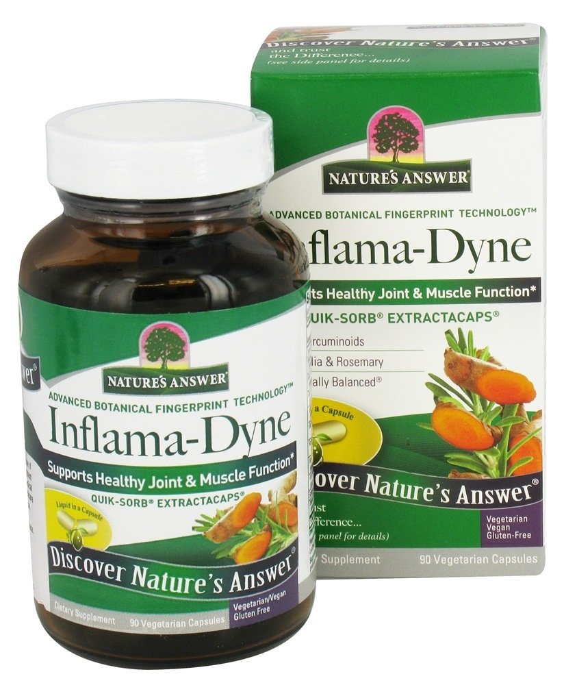 ExtractaCaps Inflama-Dyne Quick-Sorb - Cápsulas vegetarianas 90 Nature's Answer