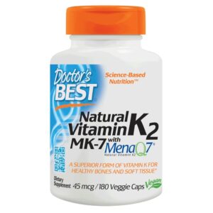 Comprar vitamina k2 mk7 natural com menaq7 45 mcg. - cápsulas vegetarianas 180 doctor's best preço no brasil vitamina k vitaminas e minerais suplemento importado loja 5 online promoção -
