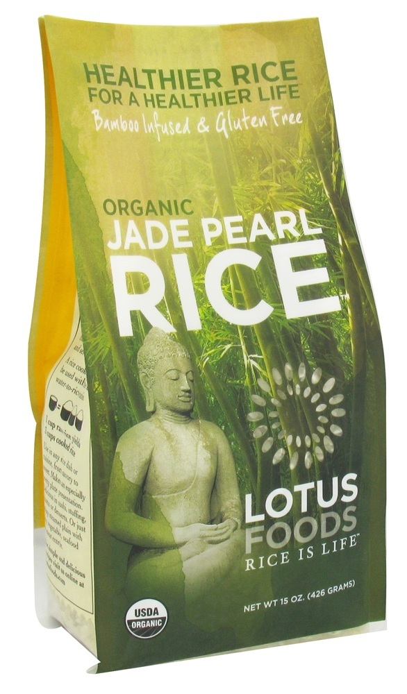 Arroz de Pérola de Jade Orgânico - 15 oz. Lotus Foods