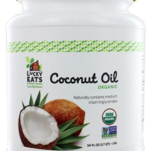 Comprar óleo de coco orgânico por luckyvitamin - 54 fl. Oz. Luckyeats preço no brasil azeites e vinagres casa e produtos alimentícios óleo de coco produtos alimentícios suplemento importado loja 9 online promoção -