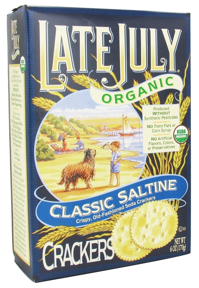 Bolachas Salgadas Clássicas - 6 oz. Late July Snacks
