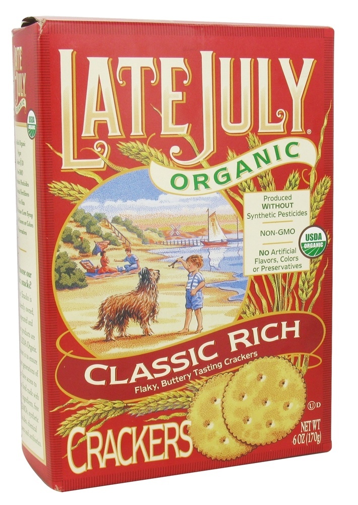 Bolachas ricas clássicas - 6 oz. Late July Snacks