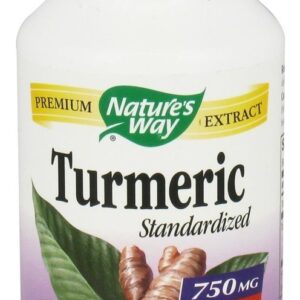 Extrato Premium Padronizado de Cúrcuma 750 mg. - Cápsulas vegetarianas 60 Nature's Way