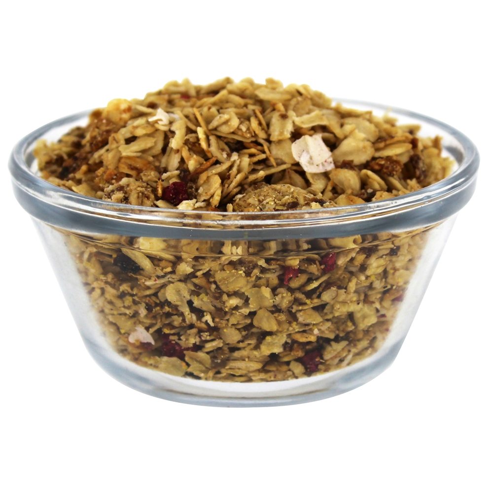 Orgânico Glúten-Livre Unsweetened Granola Baga Coco - 12 oz. New England Naturals - Imagem 3