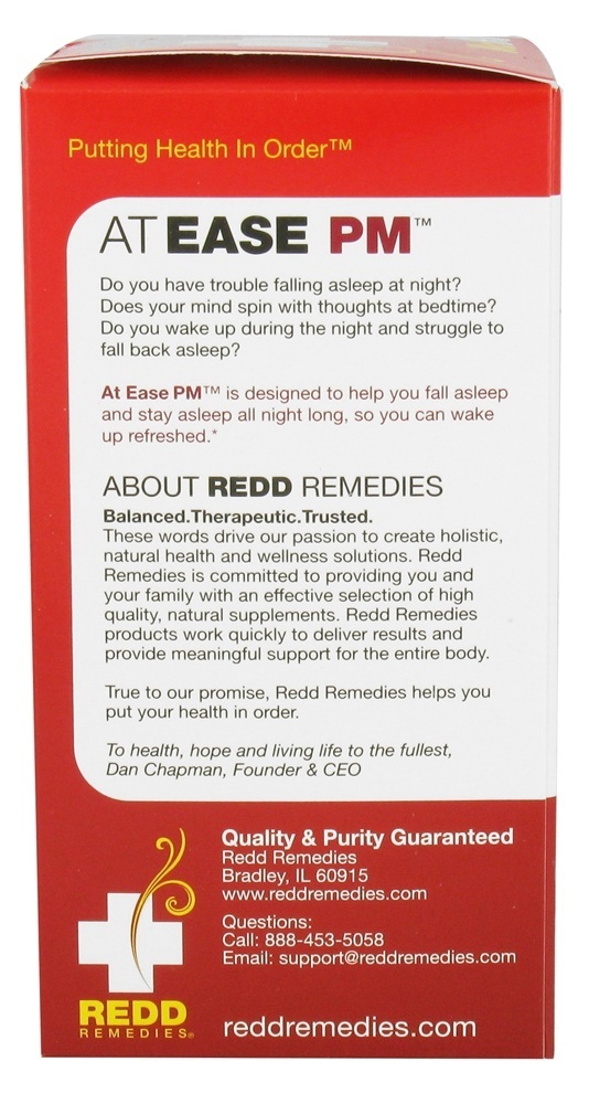 No Ease PM - Cápsulas vegetarianas 30 Redd Remedies - Imagem 3