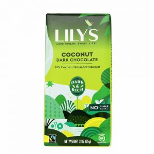Comprar barra de chocolate negro 55 % cocoa coco - 3 oz. Lily's preço no brasil alimentos & lanches barras de chocolate suplemento importado loja 73 online promoção - 18 de agosto de 2022