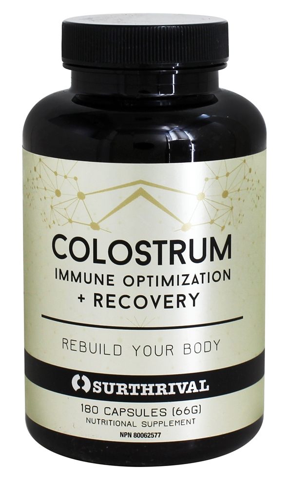 Otimização Imunológica do Colostro + Recuperação - Cápsulas 180 Surthrival