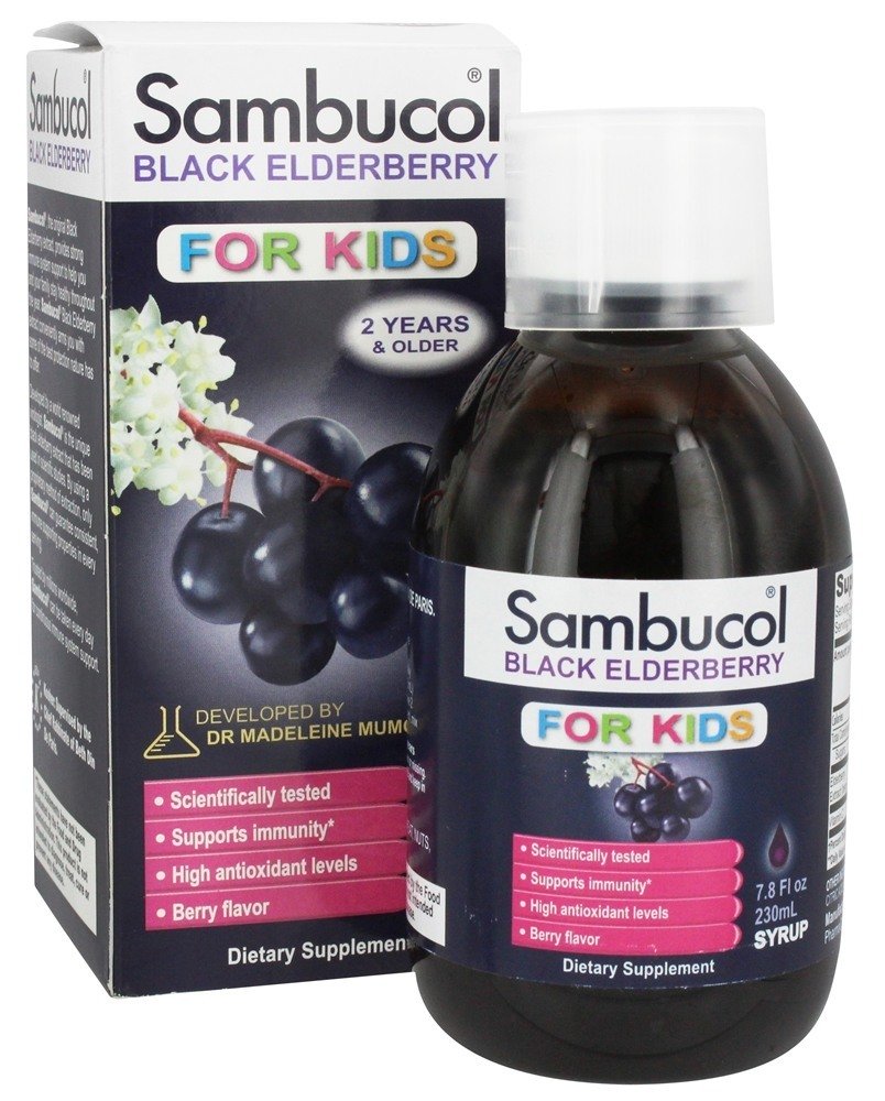 Sabugueiro preto para crianças líquido - 7.8 fl. oz. Sambucol