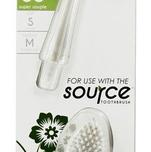 Cabeças de substituição de escova de dentes de fonte Super Soft - Pacote 2 Radius