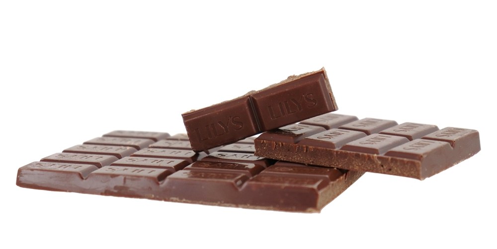 Barra de chocolate com leite cremoso 40 % de cacau - 3 oz. Lily's - Imagem 3