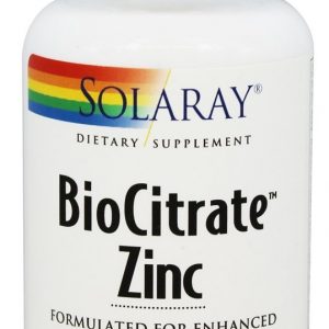 Comprar zinco biocitrato - cápsulas vegetarianas 60 solaray preço no brasil pré-natais vitaminas e minerais suplemento importado loja 301 online promoção -