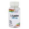 Comprar l-lisina 500 mg. - 60 cápsula (s) vegetal (s) solaray preço no brasil suplementos nutricionais suporte imune suplemento importado loja 7 online promoção -