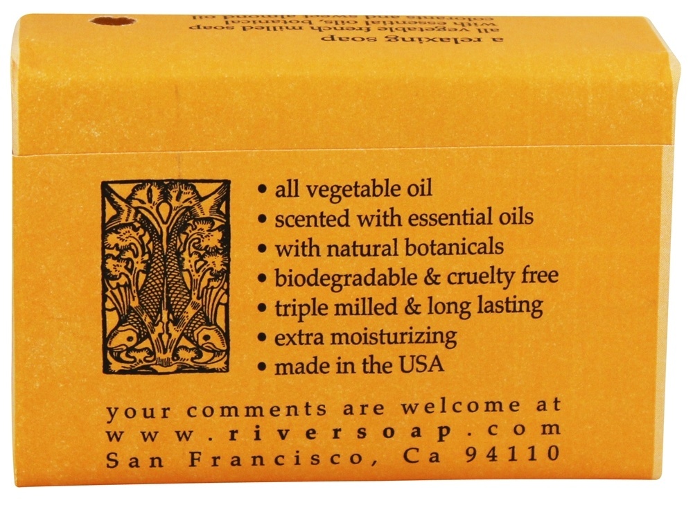 Sabonete em barra Sândalo calmante - 4.5 oz. River Soap Company - Imagem 2