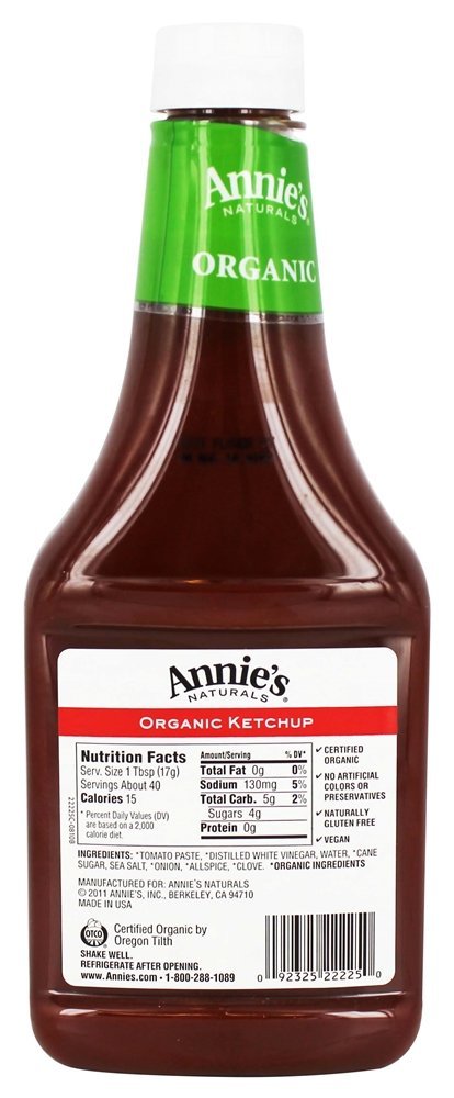 Ketchup Orgânico - 24 oz. Annie's - Imagem 2