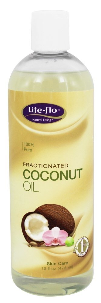 Óleo de Coco Fracionado Inodoro - 16 fl. oz. Life-Flo