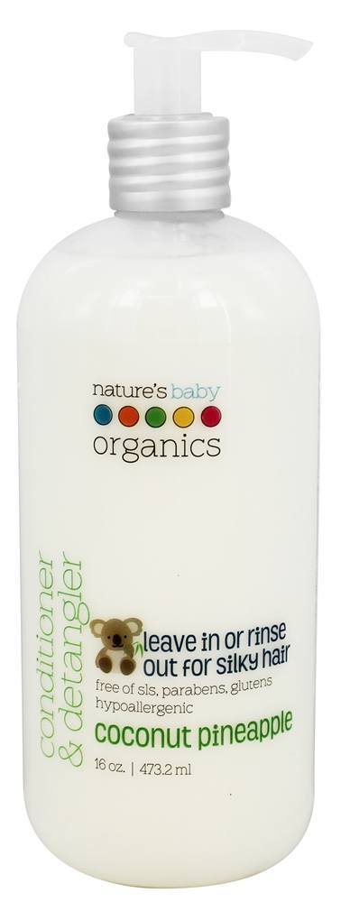 Condicionador & Detangler Coco Ananás - 16 fl. oz. Nature's Ba