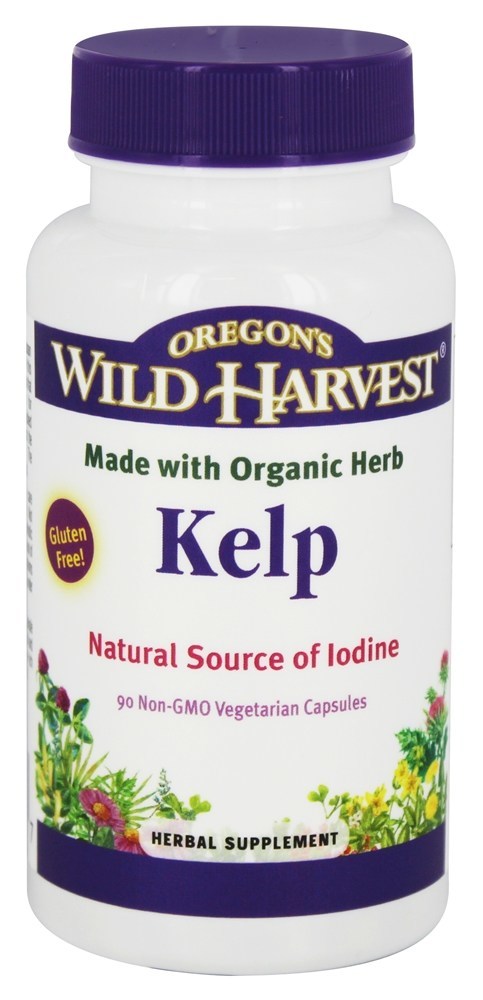 Kelp - Cápsulas vegetarianas 90 Oregon's Wild Harvest