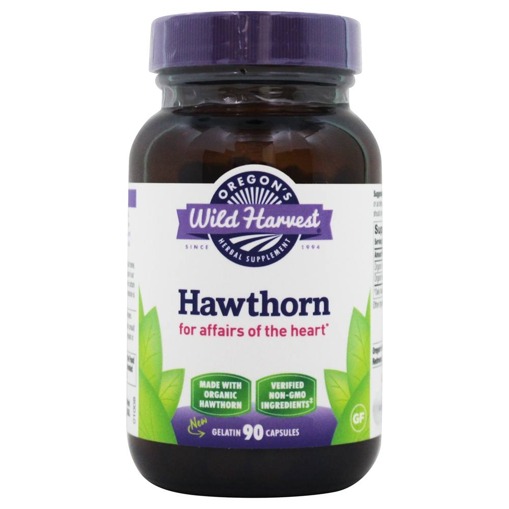 Hawthorn (Pilriteiro) - Cápsulas 90 Oregon's Wild Harvest