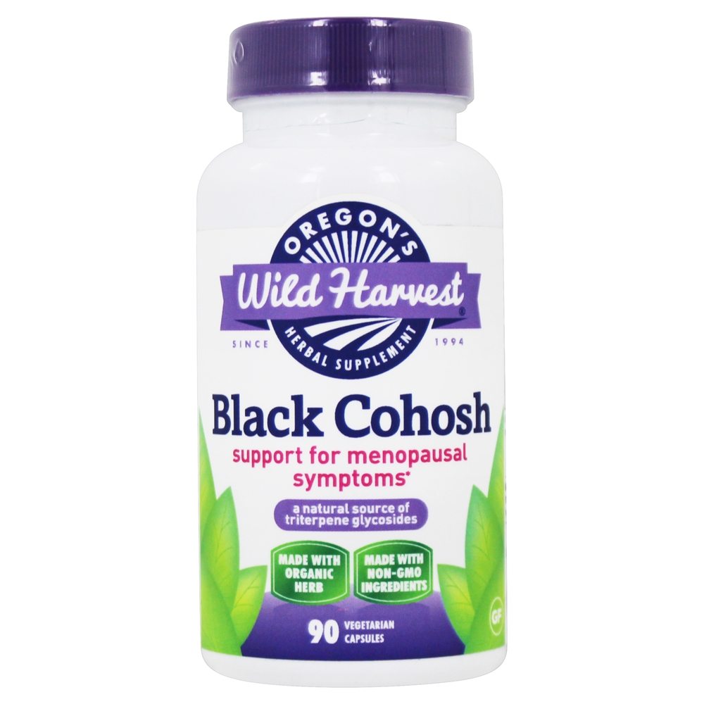 Cohosh Preto (Cimicífuga) - Cápsulas vegetarianas 90 Oregon's Wild Harvest